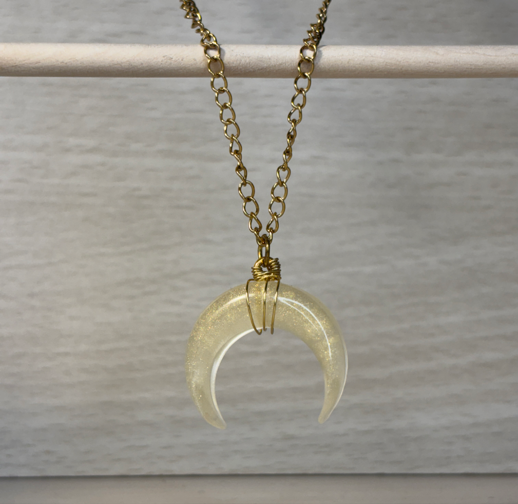 Starlight-Medium necklaces from the Crescent Moon Collection