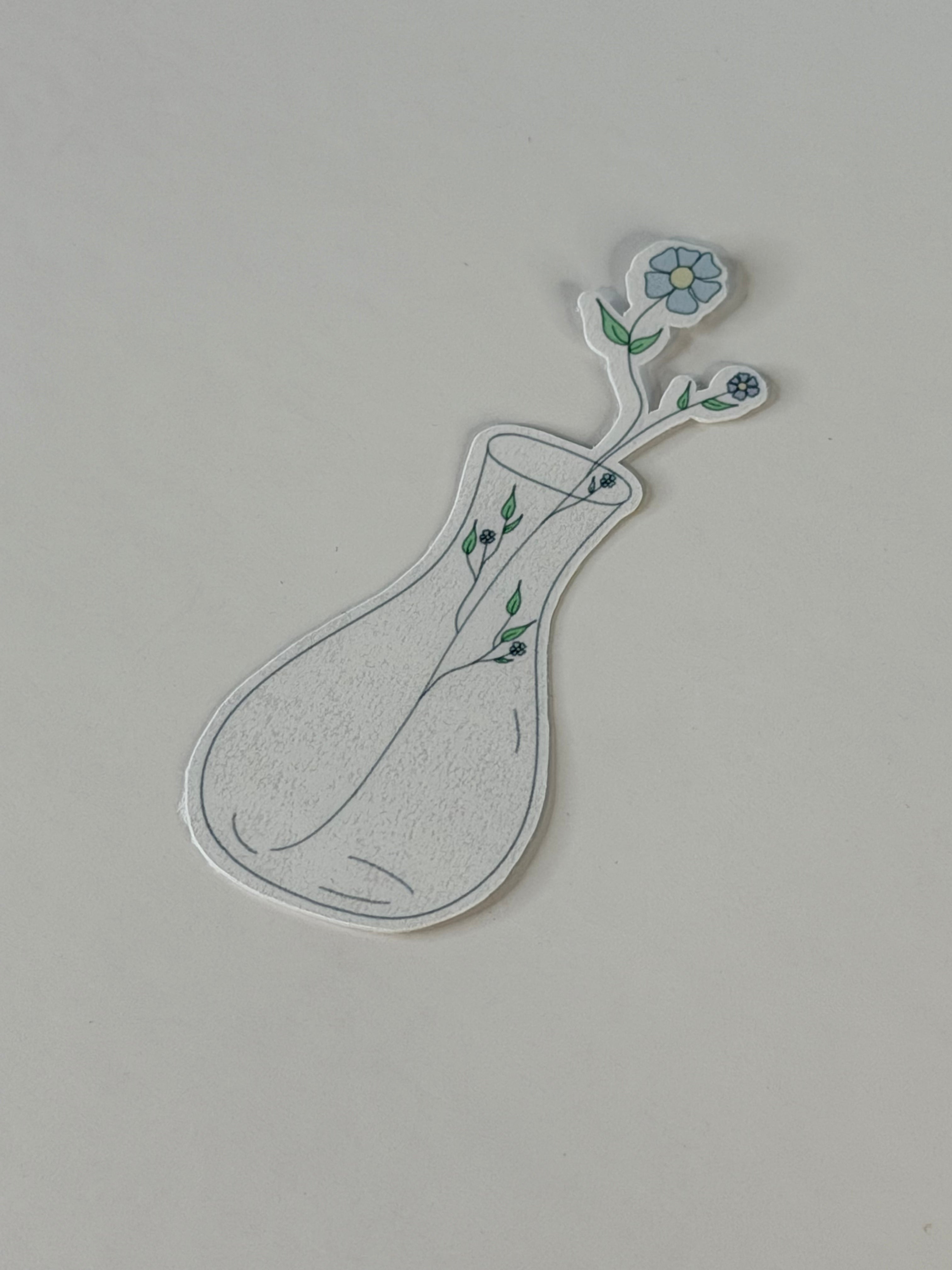 Flower Vase Sticker
