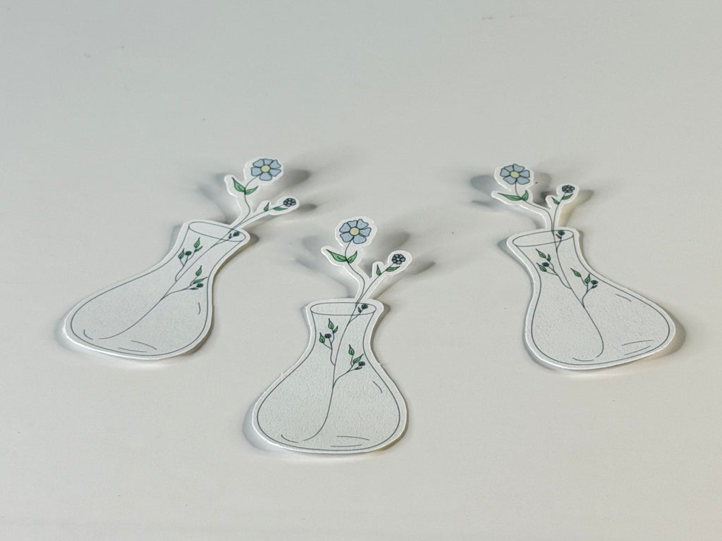 Flower Vase Sticker